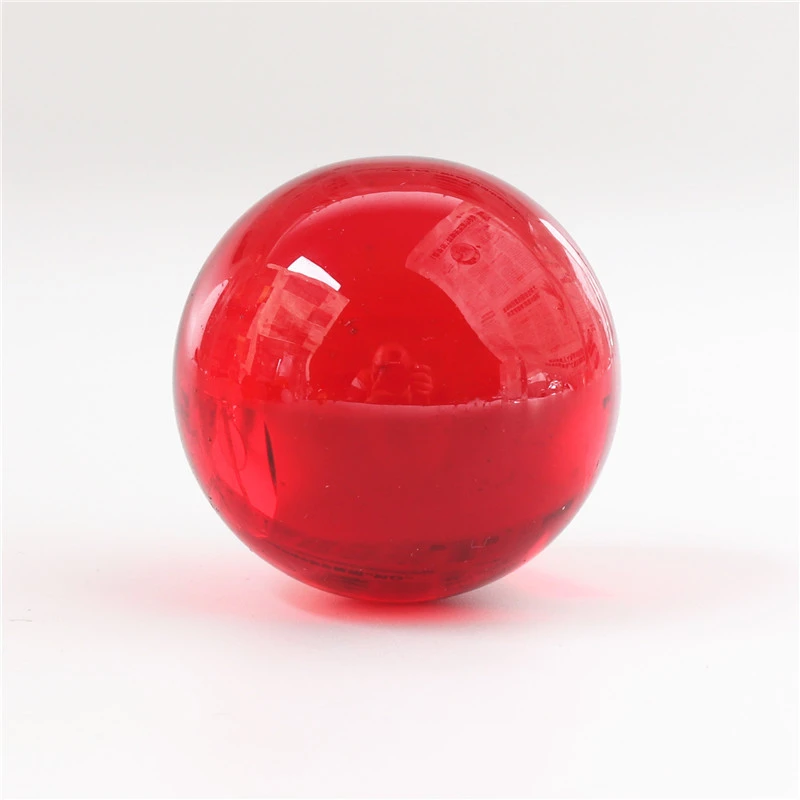 Цветные круглые рождественские украшения Мраморная игрушка однотонный Прозрачный большой хрустальный стеклянный шар