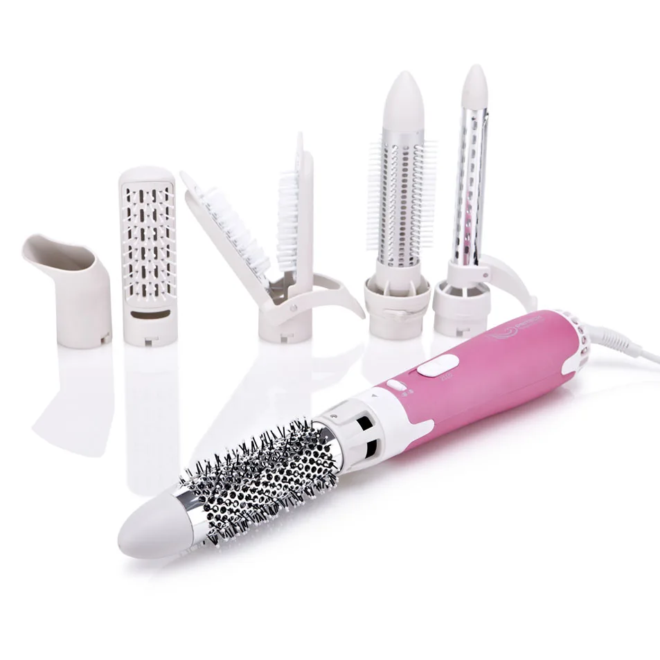 PRITECH High Quality 1000W Professional Blow Hair Brush Hot Air Styler