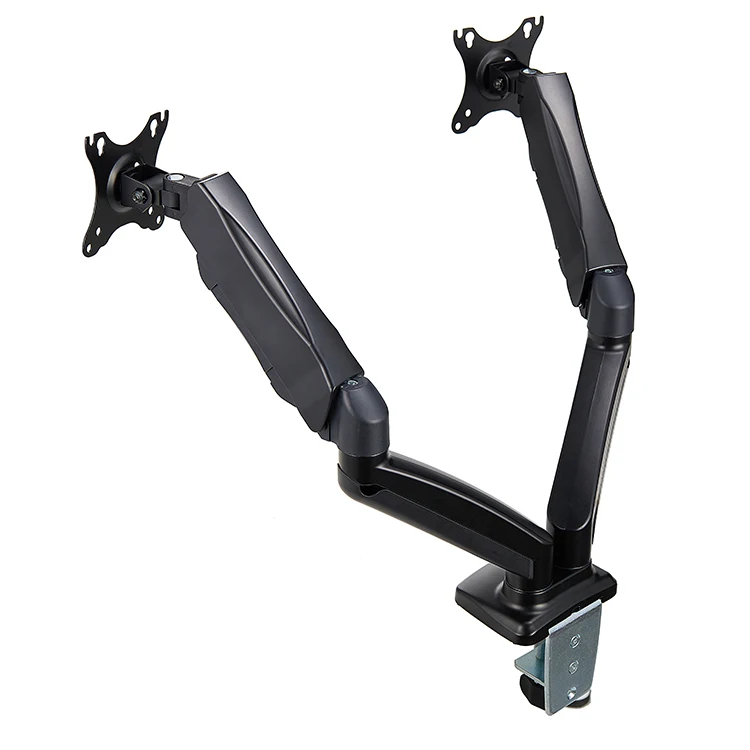 AUKI Vesa Adapter Monitor Arm Dual Aluminum Fits 13-32 inch LCD Monitor Arm Mount