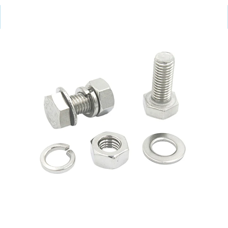 OEM 8.8/10.9/12.9 Grade Hex Bolts and Nuts M6-M36 M10 DIN933 934