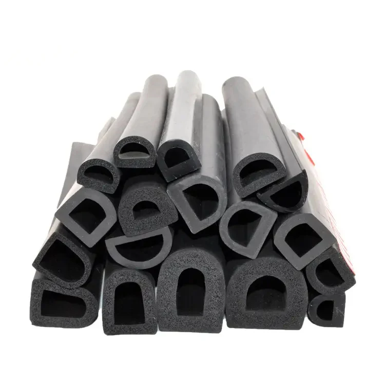 Wholesale Protective Rubber for Door Window H Channel Glazing door sealing strip Rubber Strips Extrusion