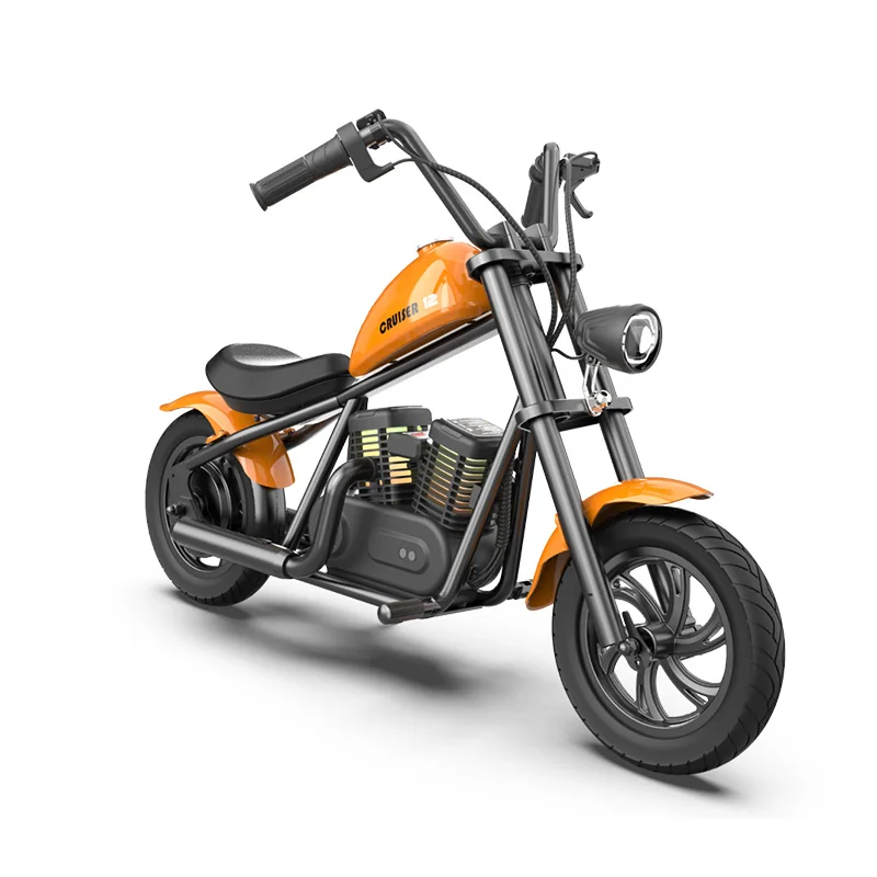 Electric Kid Motorcycle Retro style 5-12 Boy Two wheeled balance car mini Electric Scooter Bike