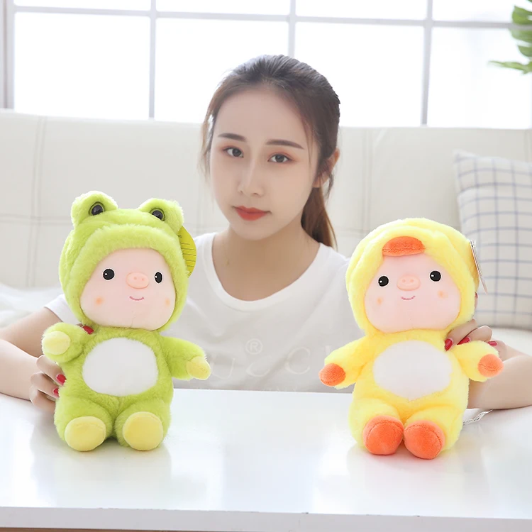 Factory New Design Small Animal Plush Toy With Good Quality Pig Plush Toy Animals As Gifts, Home Decoration And Claw Machine