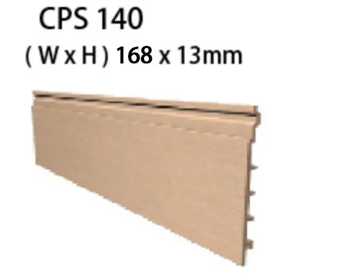 
Top Quality Decorative Wood Outdoor Aritificial Fire-Resistance Wood Wall Cladding 