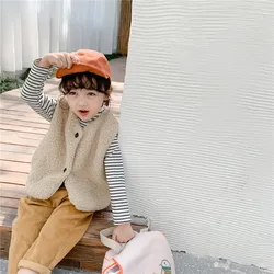 OEM оптовая продажа жилеты для мальчиков и девочек осень и зима детская одежда