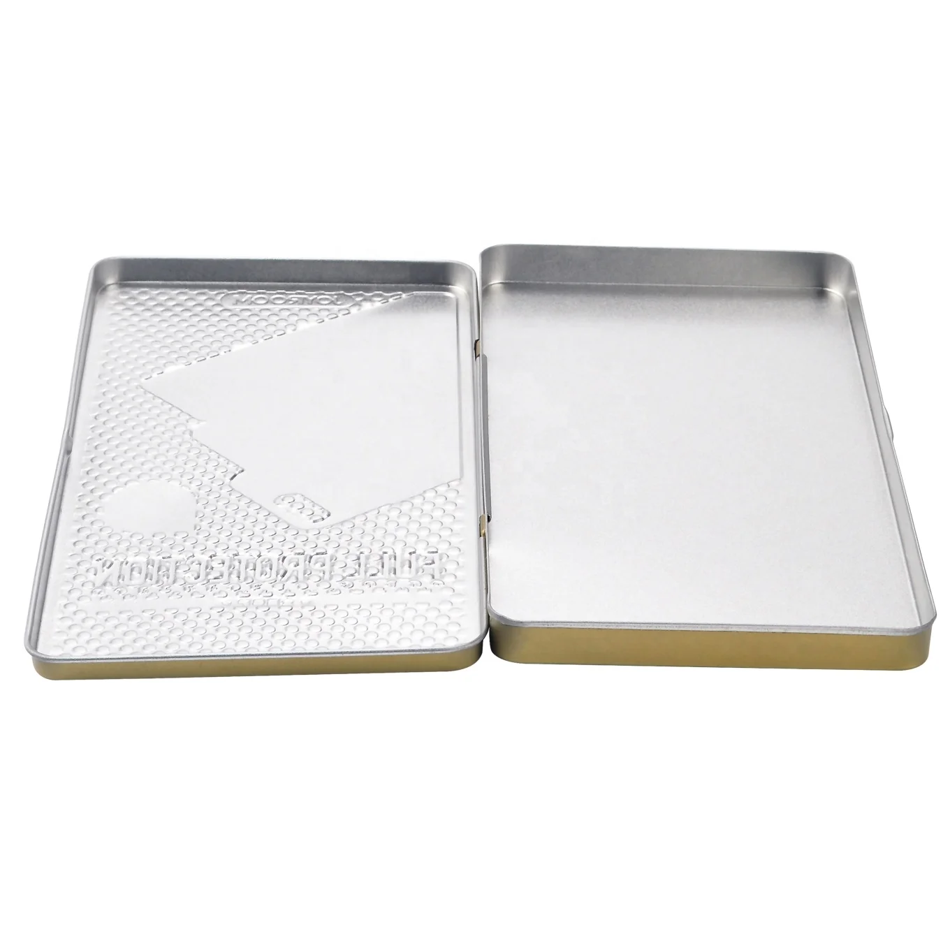
15 Years Factory Free Sample High Quality Custom Logo Printed Gift Packaging Metal Tin Box 