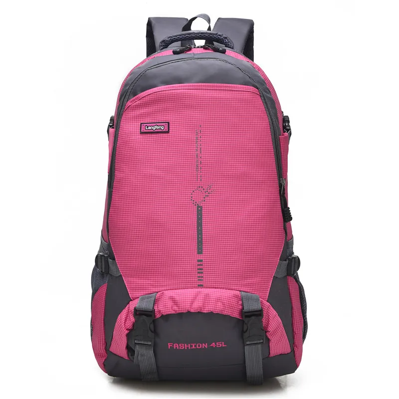 45l waterproof sport Travel bagpack Daily Leisure ultralight foldable yellow backpacks Hiking rucksacks