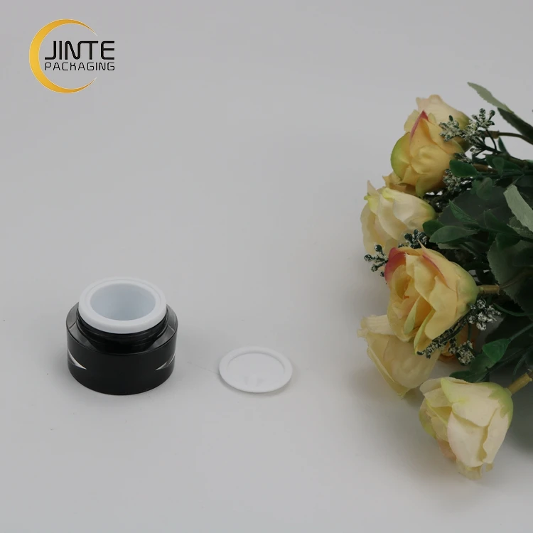  Hot Selling Cosmetic Packaging Double Wall Containers 5ml 10ml 15ml 50ml UV Nail Gel Jar Pot Acrylic