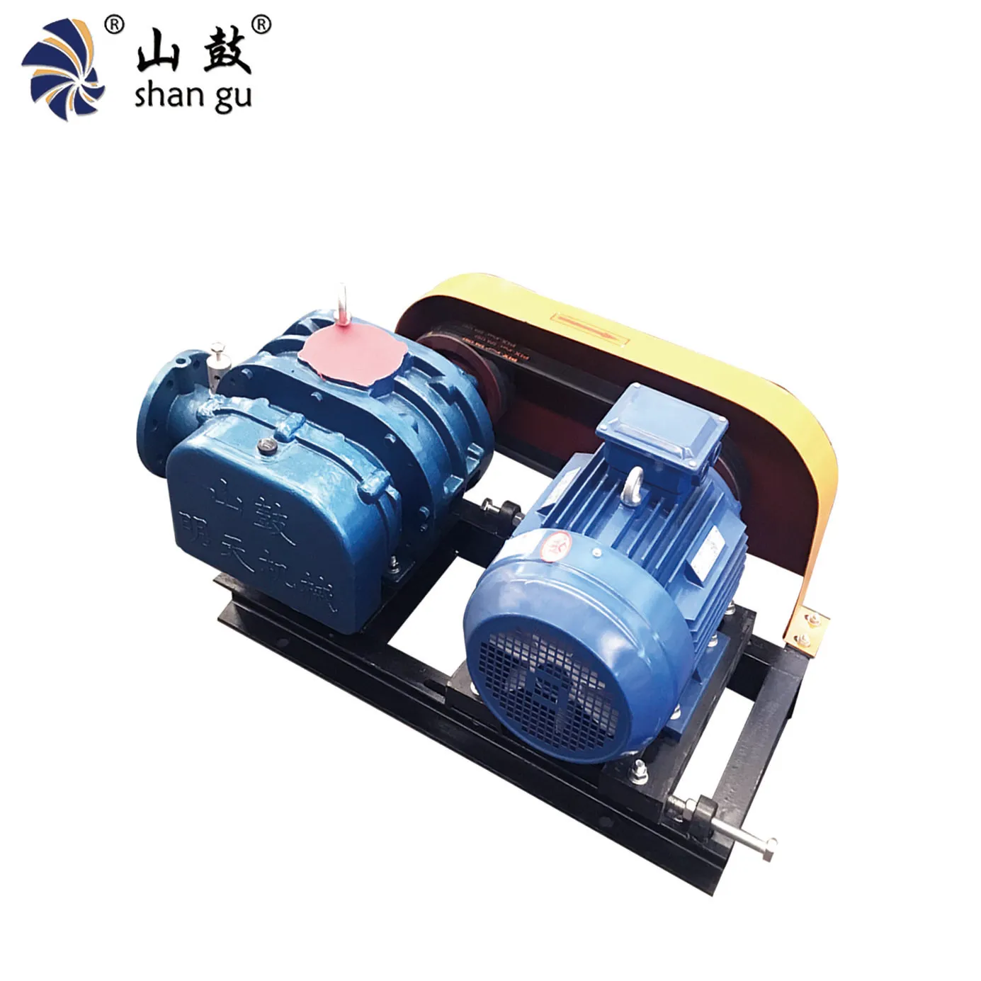 Low Noise Air Cooling RSR-80 Roots Air Blower Aqua Roots Blower For Pneumatic Conveying Ammonia Gas Roots Blower