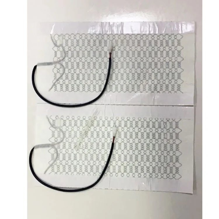 Universal 5 Speed Digital Display Square Switch setting Carbon fiber car seat heater