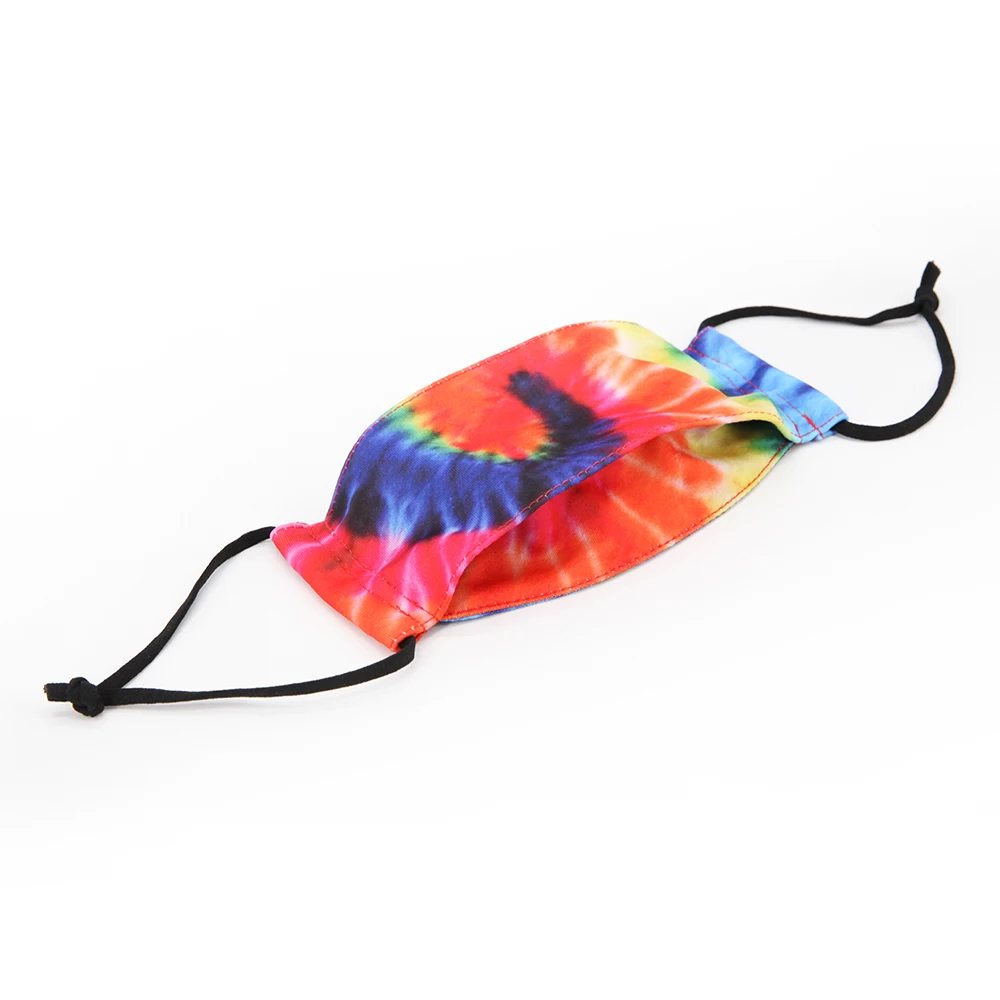 Fabric Cloth Custom Designer Logo Cotton Fashionable Washable Adjustable Breathable 3D Origami Facemask Face Mask with nose wire