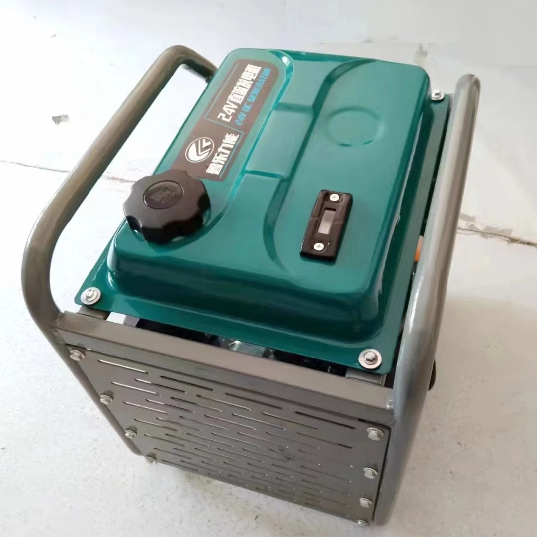 24V gasoline generator for parking lot