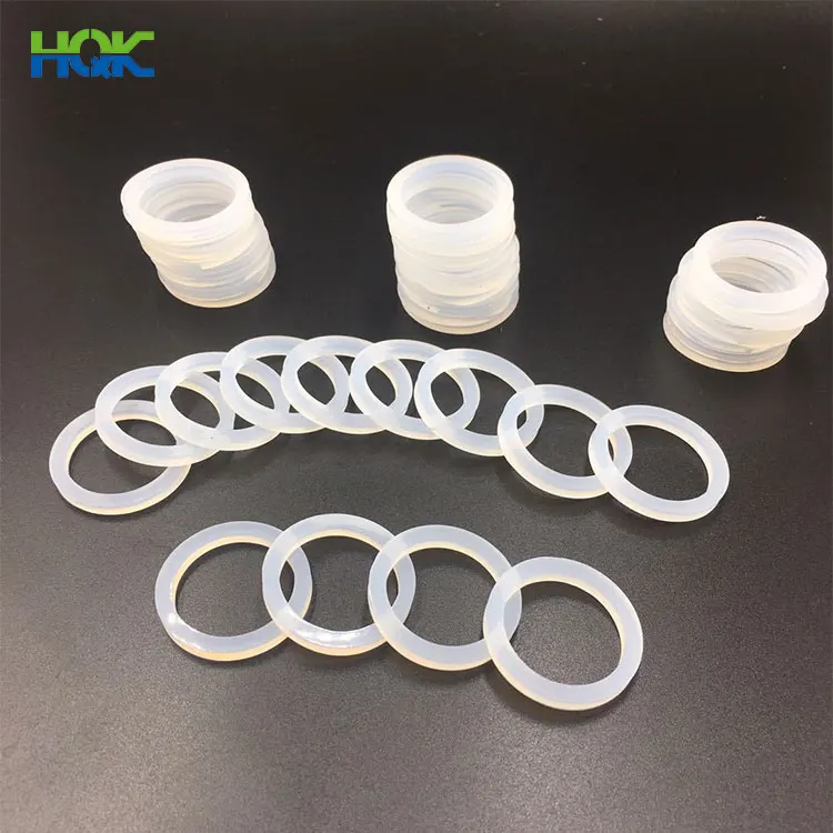 Wholesale Price Factory Customize High Temperature Silicone Flat O Ring Seal Gasket