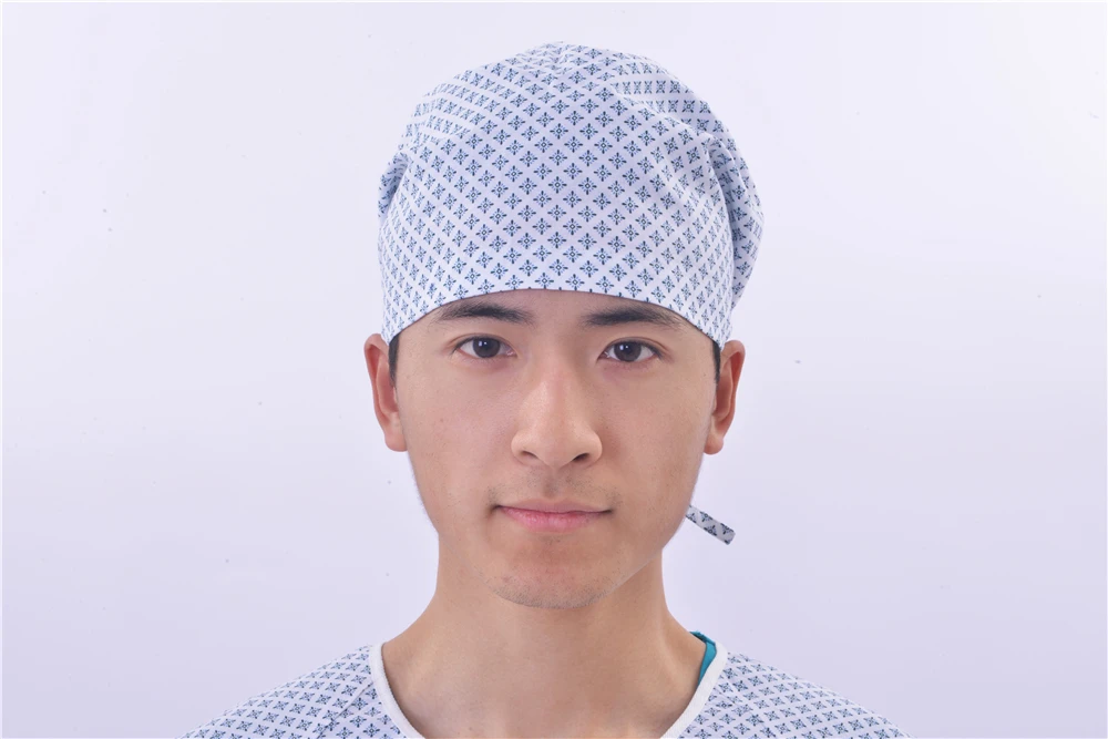 Medical printing hospital uniform doctor surgical clothing  reusable patient gown