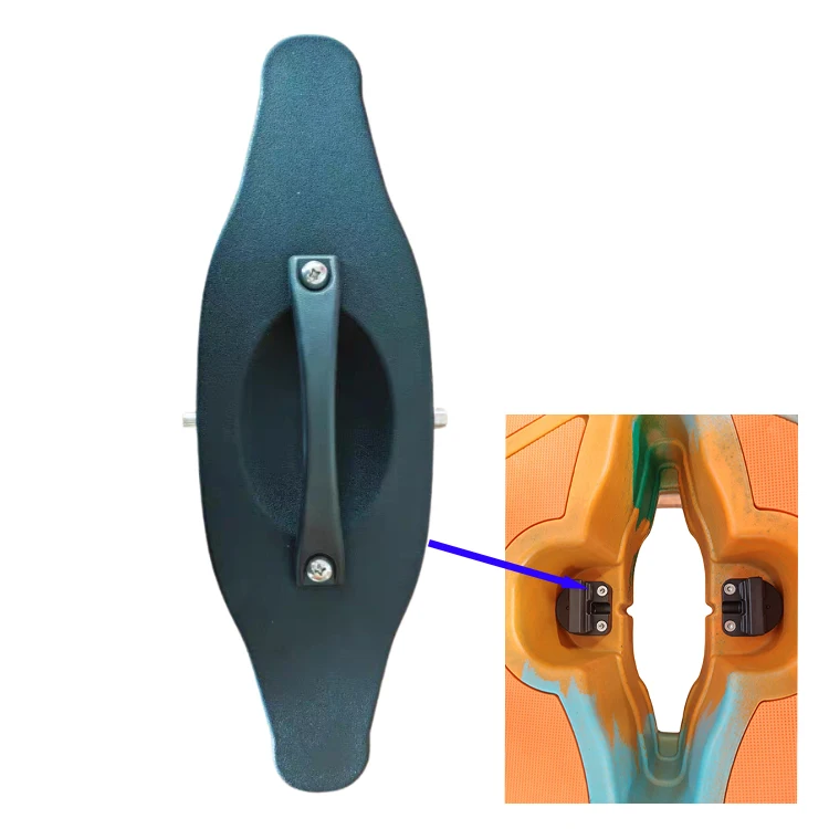 China OEM Plastic Foam Recess Cover Plate Fin Foot Propeller Pedal Drive Fixing Spare Parts Kayak Accessories For Sale