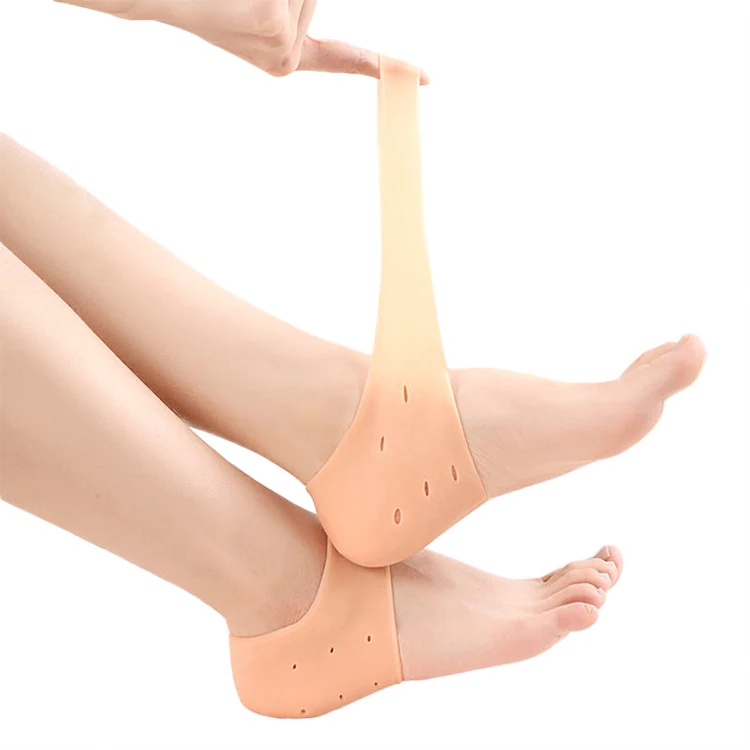 Plantar Fasciitis Inserts Pads& Heel Guards  Silicone Heel Protectors fot Heel Pain, Heal Dry Cracked Heels, Achilles Tendinitis
