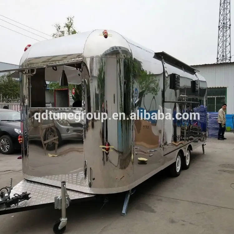 new design food trucks mobile food trailer caravan travel trailer for  sale USA