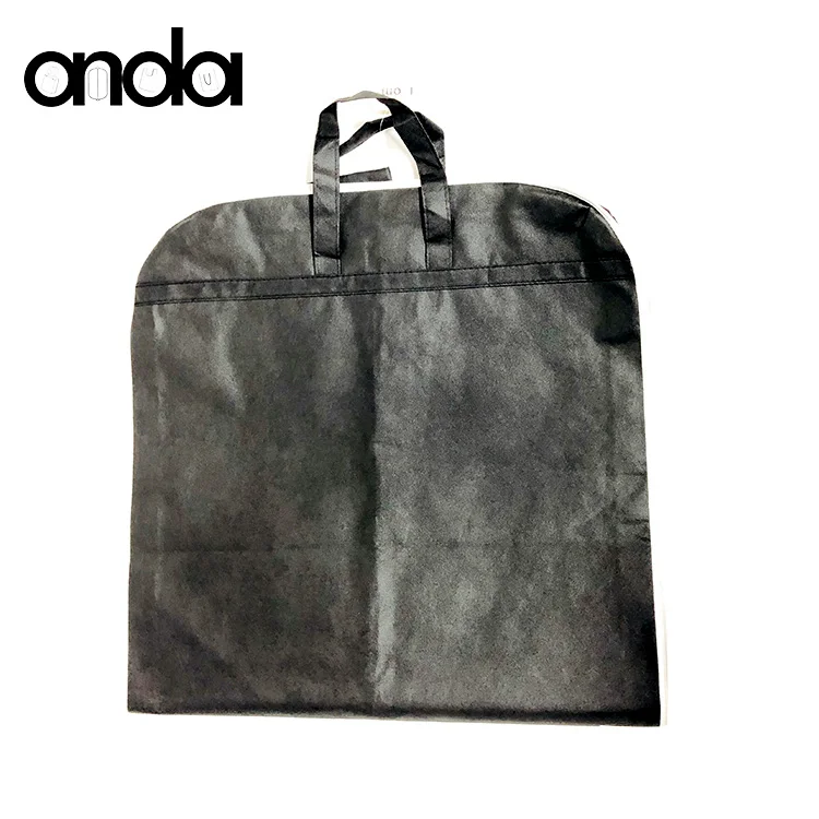Wholesale Dress Protector Cover Non Woven Zipper Customized Suit Garment Bag