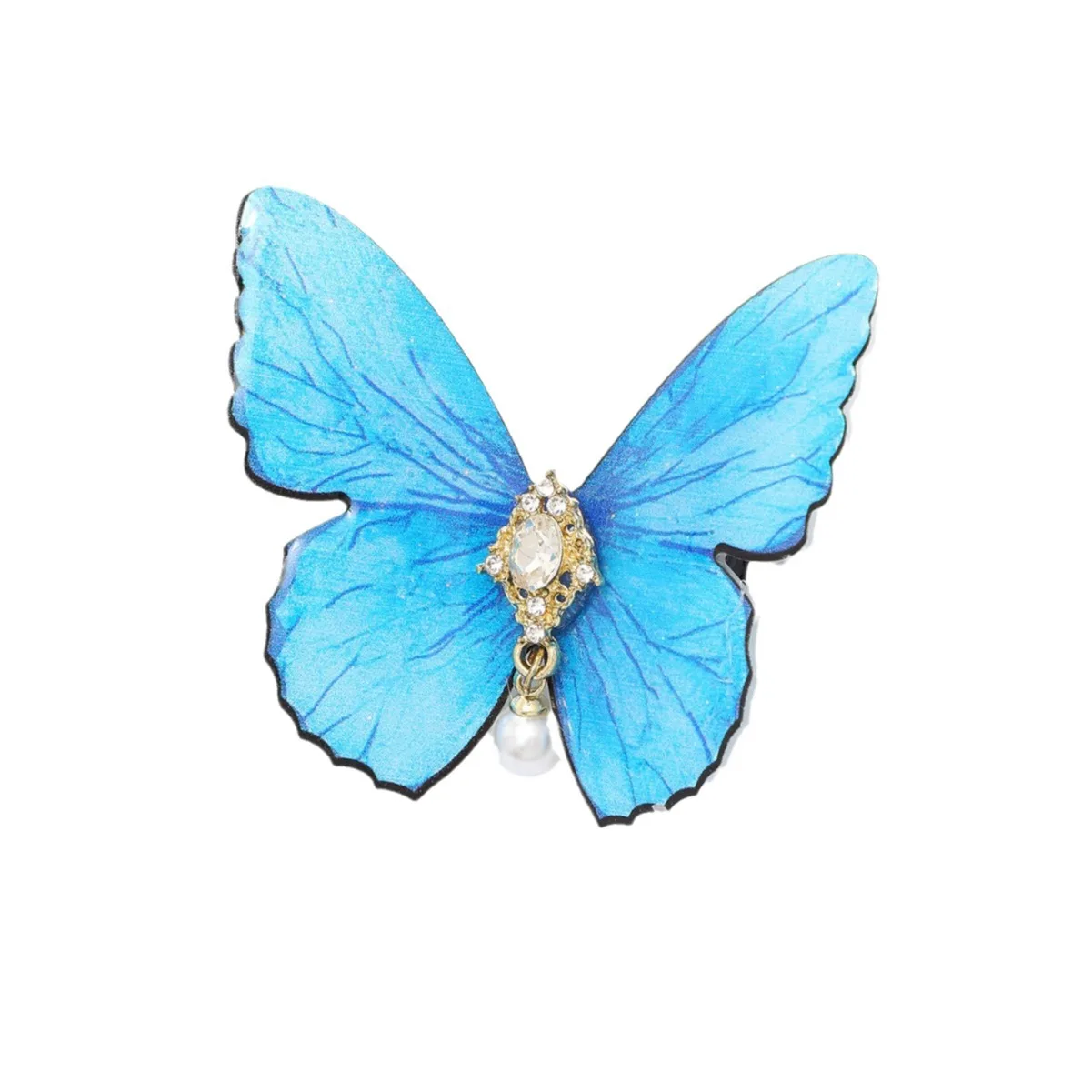 2024 New Butterfly Hair Clip for Women Elegant Chic Versatile Forest Style Super Cute Sweet Girls Side Hair Claw