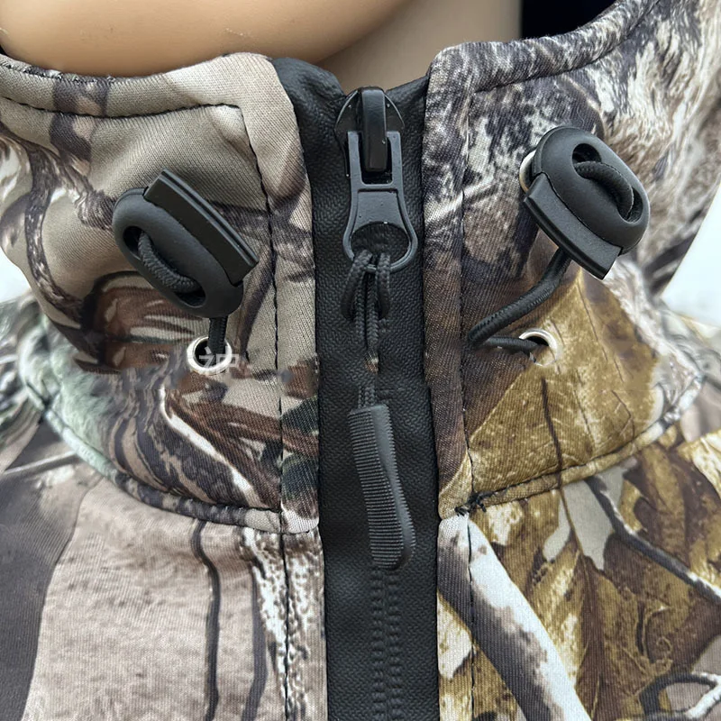 Hunting Camouflage Suit Warm One Piece Outdoor Duck Waterproof & Breathable Blaze Winter Hiking Hunting Suit