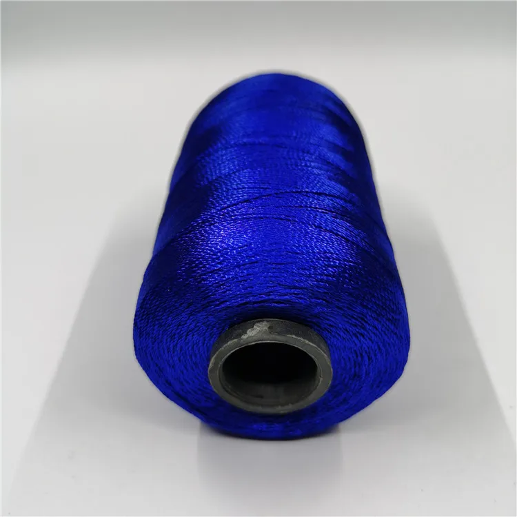 Factory sale 210D/4  high tenacity blue color 100% polyester filament twsited fishing twine