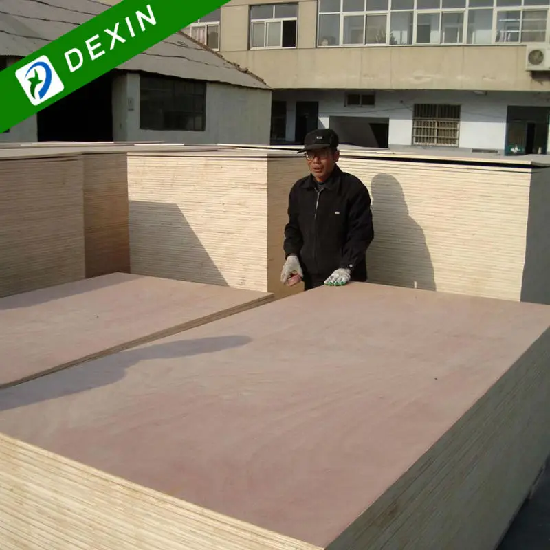 Popular 4x8ft Commercial Okoume Plywood  E1/ E0 Glue Sheet for Cabinet and Furniture
