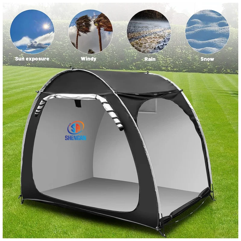 Outdoor bicycle storage shed tent bicycle cover tent,suitable for garden camping hiking
