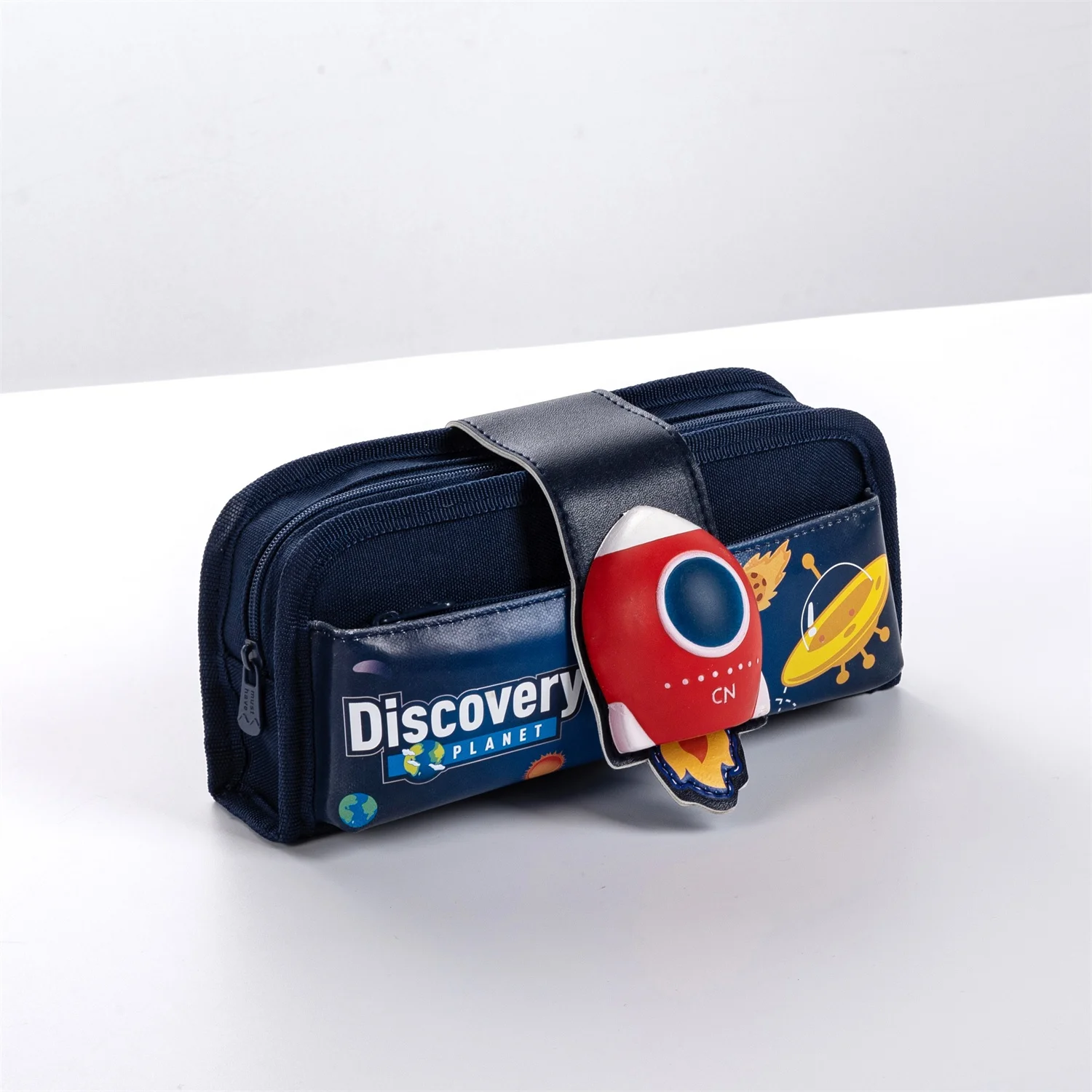 Maihe Cartoon lovely double zipper large capacity portable decompression pen bag INS Japanese style pencil case with theme IP