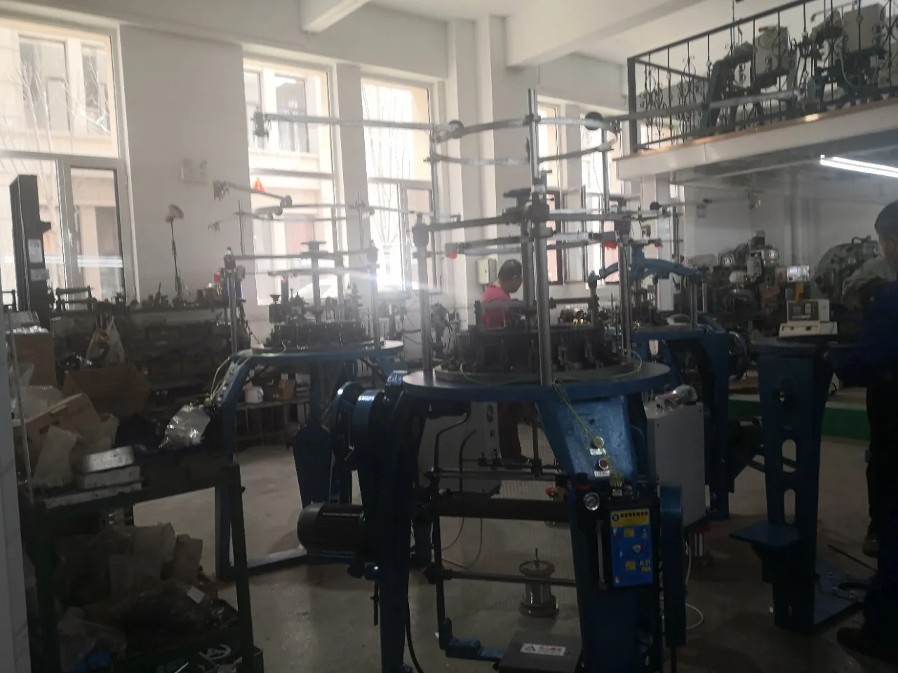 Full Automatic Metal iron copper Wire Mesh circular Knitting Machine mesh making machines For Automobile/Car Muffler