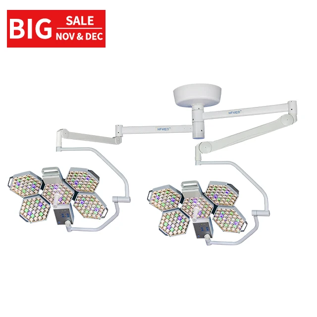 Ready to ship overhead lamp surgical shadowless surgical lamp led lamp for dental operating surgical lampara medica