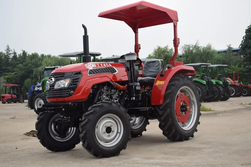 Лидер продаж трактор 4wd 40HP с дополнительным фронтальным погрузчиком и