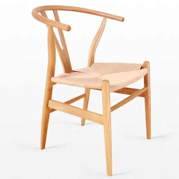 New Popular Restaurnat Cafe Wood Chair Beech Wooden Conference Chair Leisure Area Chair For Dining