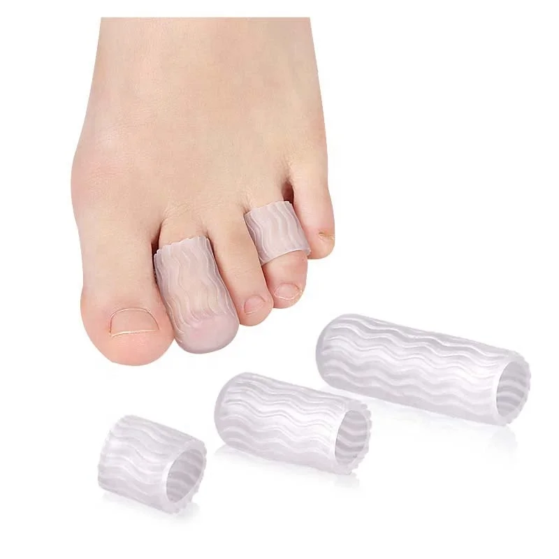 
Melenlt New Gel Toe Cap and protector Breathable Finger Cot Medical Toe Cap Protector 