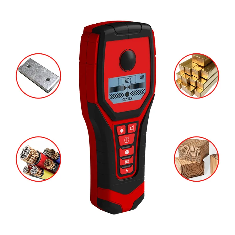 Manufacturers supply multi-functional wall detector MD-220 Metal cable wood reinforcement detector measuring instrument