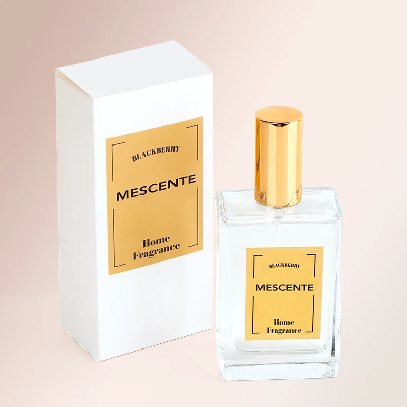 Mescente 100ml New style luxury air freshener scented mist room spray perfume for home fragrance diffuser