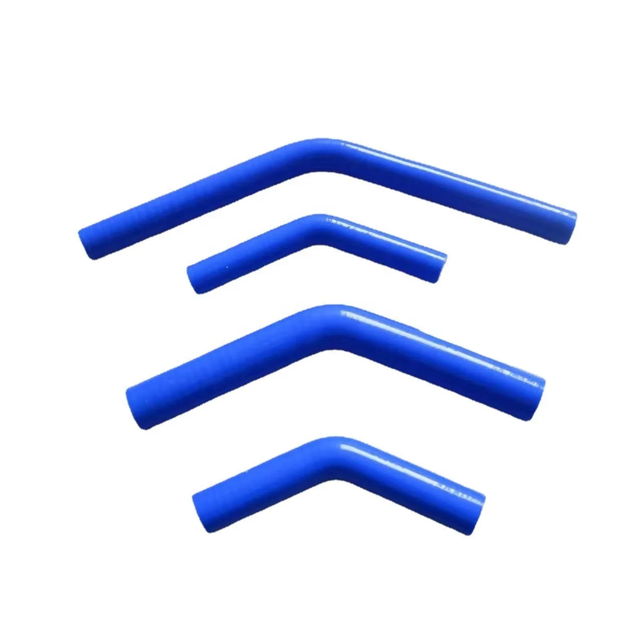 China factory manufacturer silicone rubber tube 45 degree reinforced elbow Silicone Rubber Hose