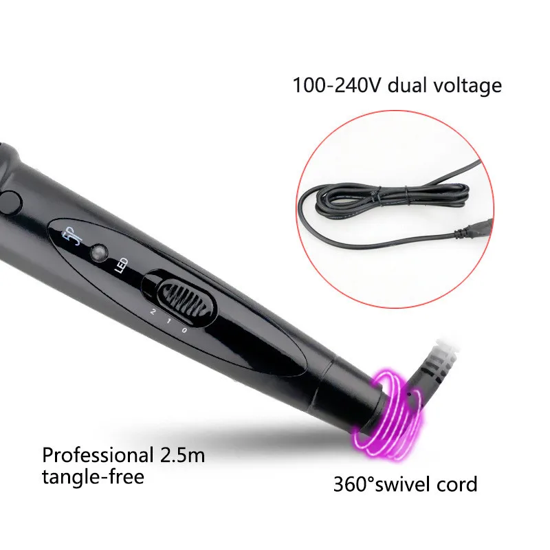 Fast delivery 6 in 1 change the tube curling iron