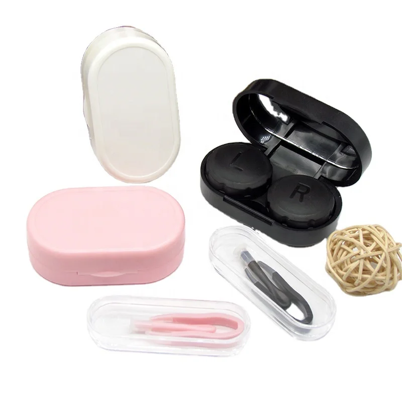 Оптовая продажа Модные Контактные линзы Роскошный чехол для контактных линз с героями