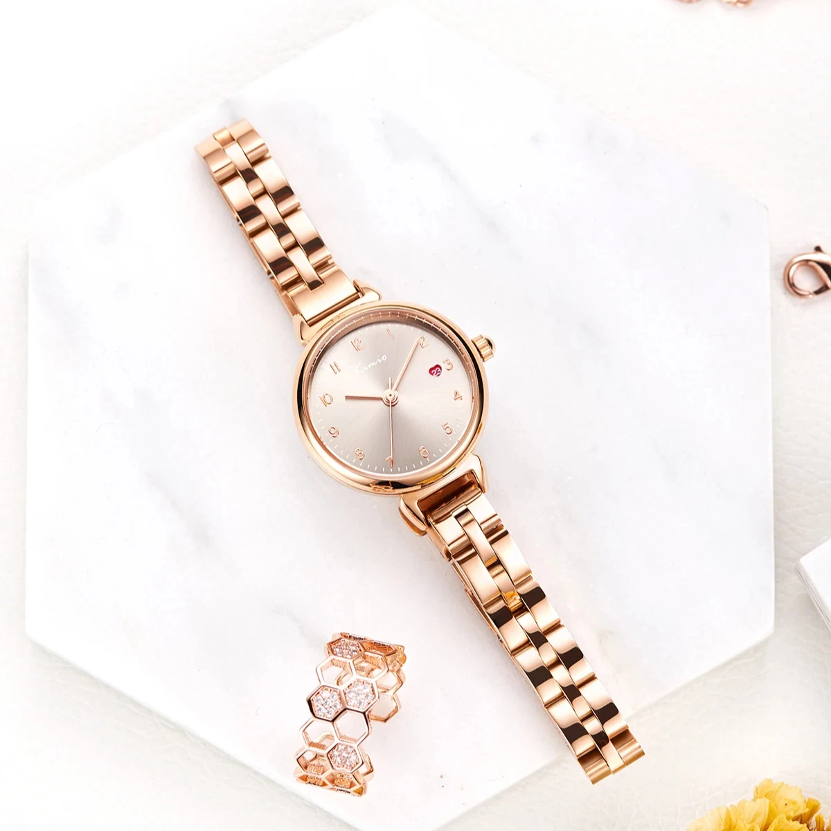 New Watch For Women 2024 Luxury Popular Ladies Watch Waterproof Alloy Quartz Wrist Watch Women