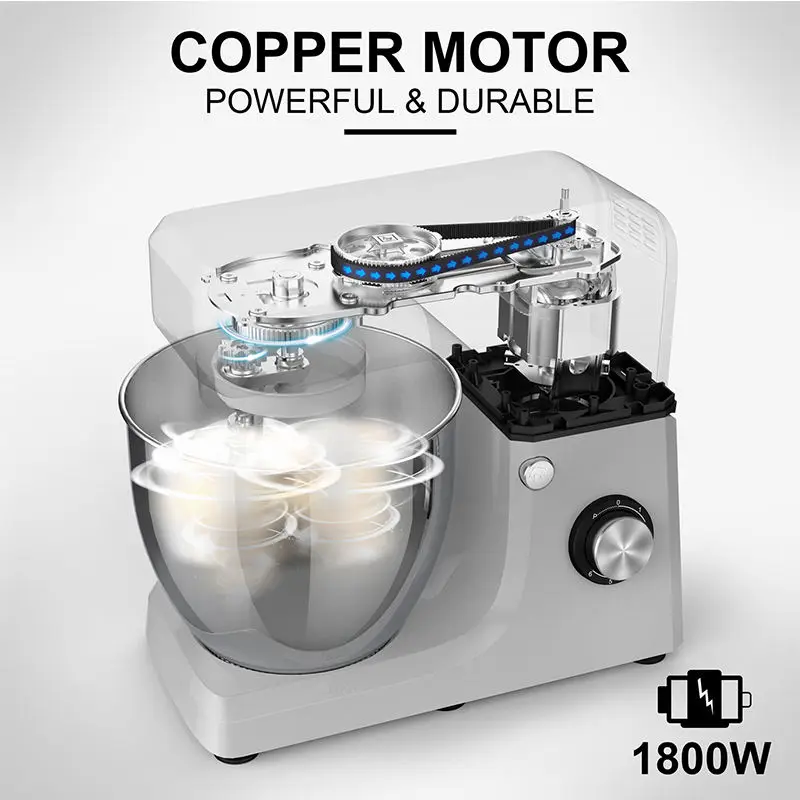 Kitchen Appliances 10L stainless steel bowl 1500W Stand Mixer food mixer