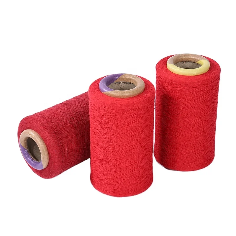 Big Capacity of Recycle Cotton Polyester Knitting Yarn