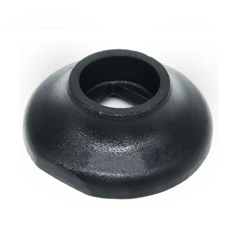 OEM ODM  iron casting black paint finish bearing support