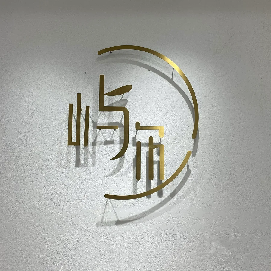 Skyseen Stainless Steel Channel Letter LOGO Cheap LOGO Laser Cutting Factory Supply