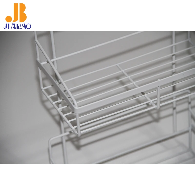 Hot selling 2 Tiers Bathroom organizer Metal Wire Bathroom rack Shower Caddy