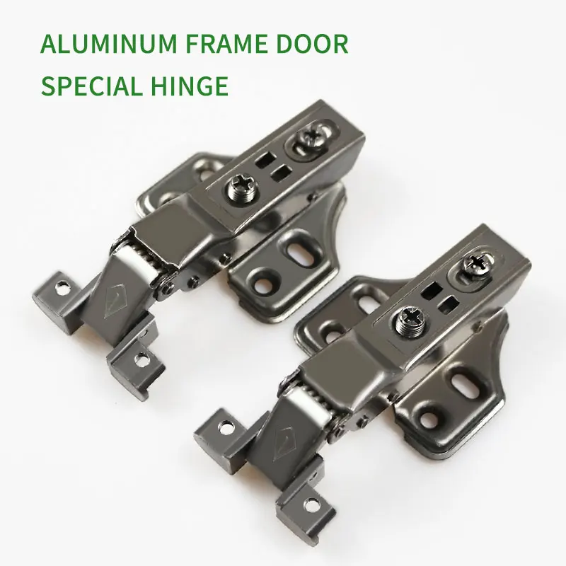 Factories Aluminum Frame Door Specail Hinge Wholesale Cabinet Concealed Door Hinge  For Kitchen Furniture Fittings