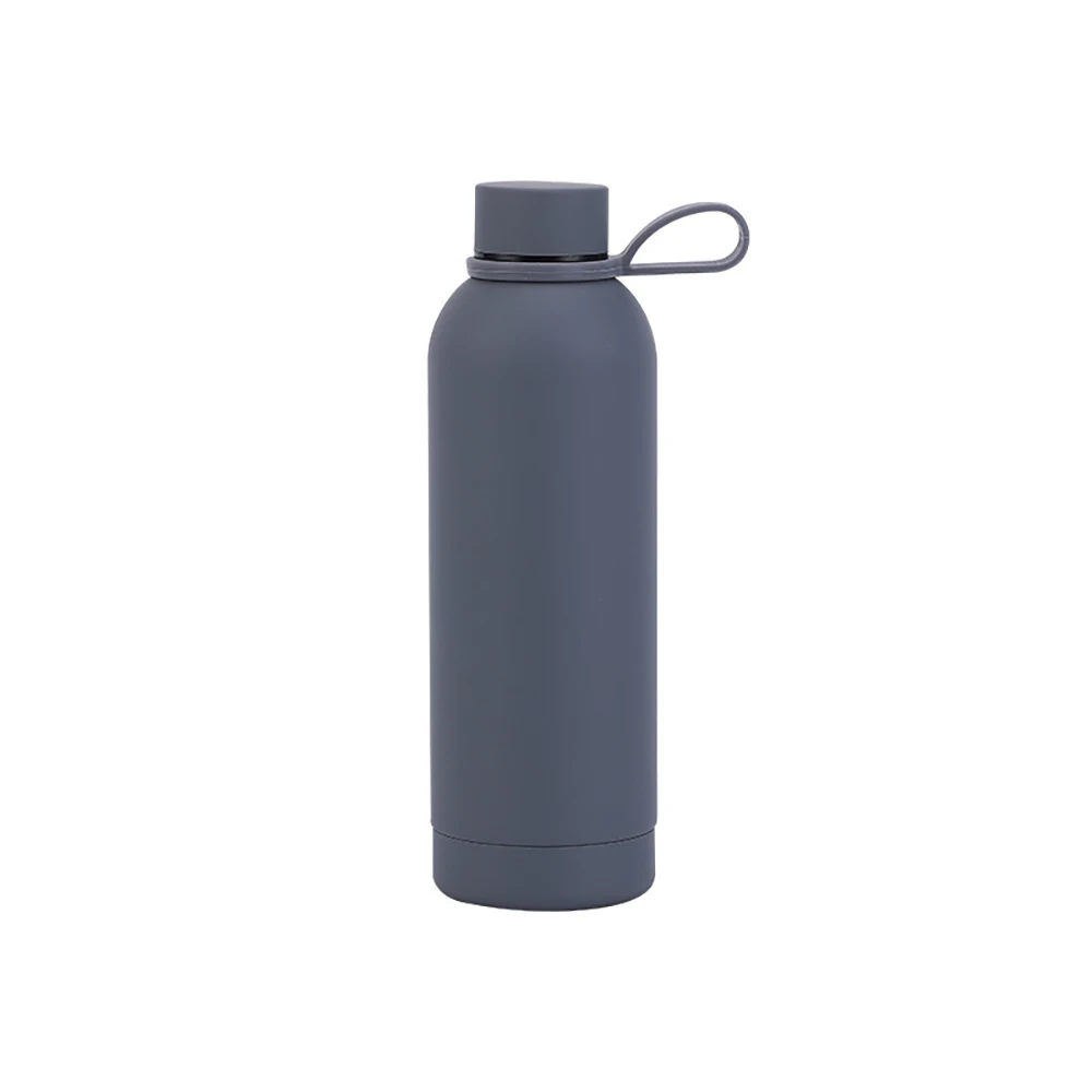 17oz 500ml custom stainless steel vacuum bottle outdoor sports water bottle travel with rubber paint