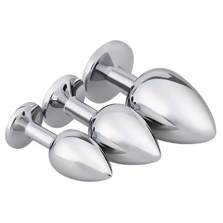 Metal Stainless Steel Adult Sex Toys Products Anal Plug Butt Plugs Anus Expansion Kits