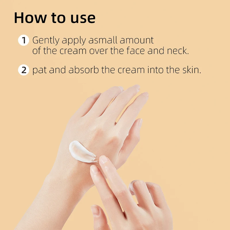 Custom 100ml Skin Ordinary Moisturizer Facial Cream Oem Private Label Korean Snail Repairing Face Cream