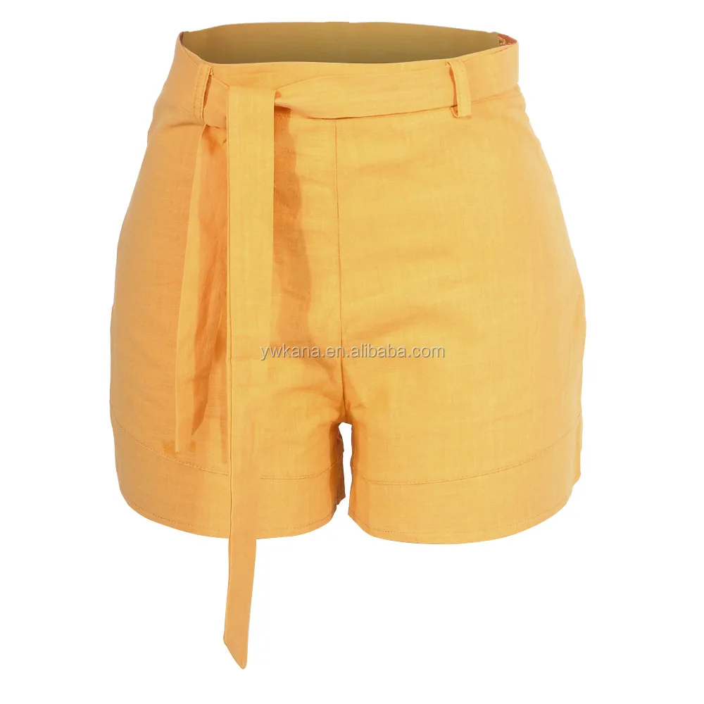 
2020 Women Loose Hot Shorts New Boutique Ladies Summer Solid Color Shorts Trousers 