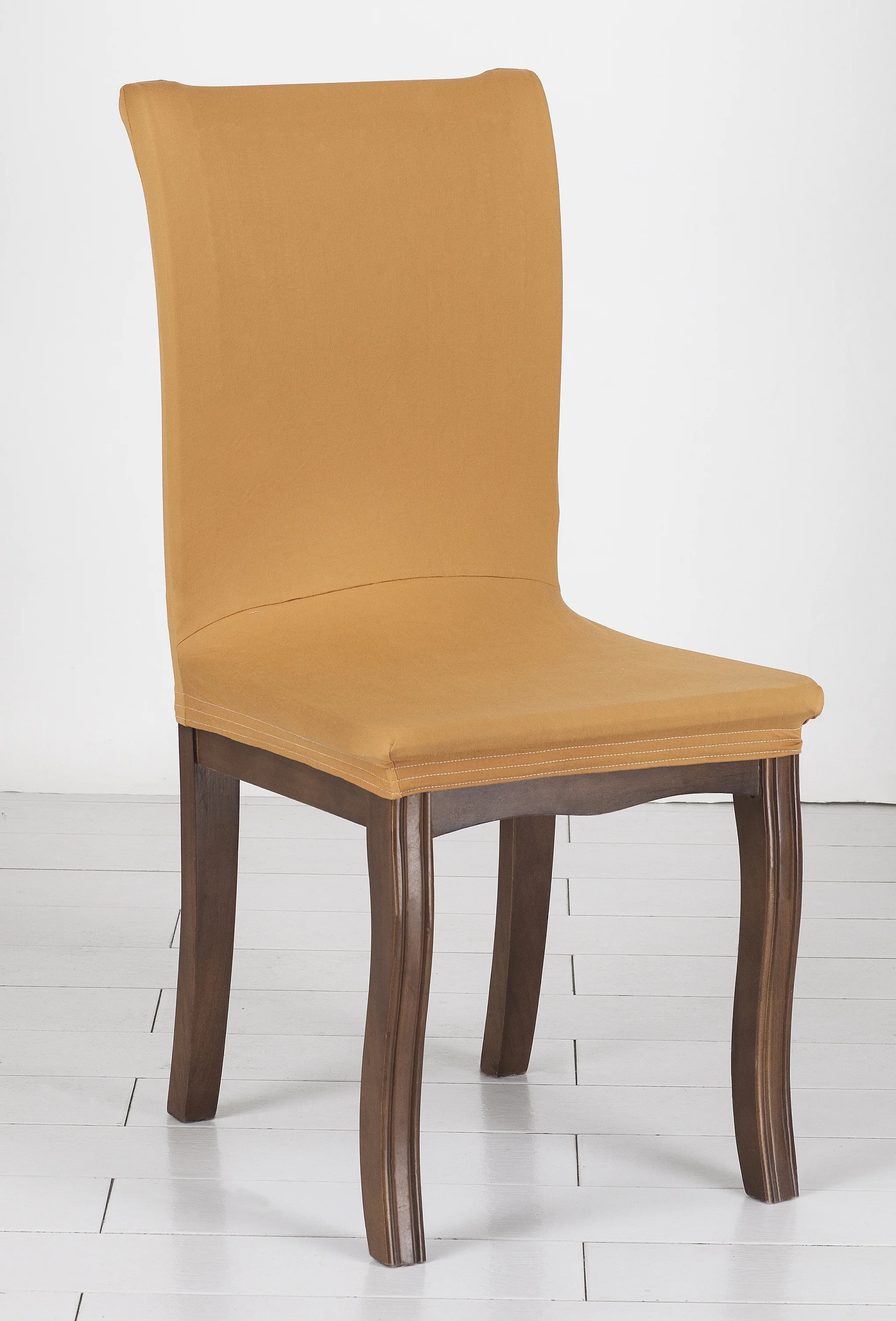 Chair for Dining Room-Stretch Chair Slipcovers for Decorative Seat Protector Armless Removable Washable Elastic Solid Chaircover